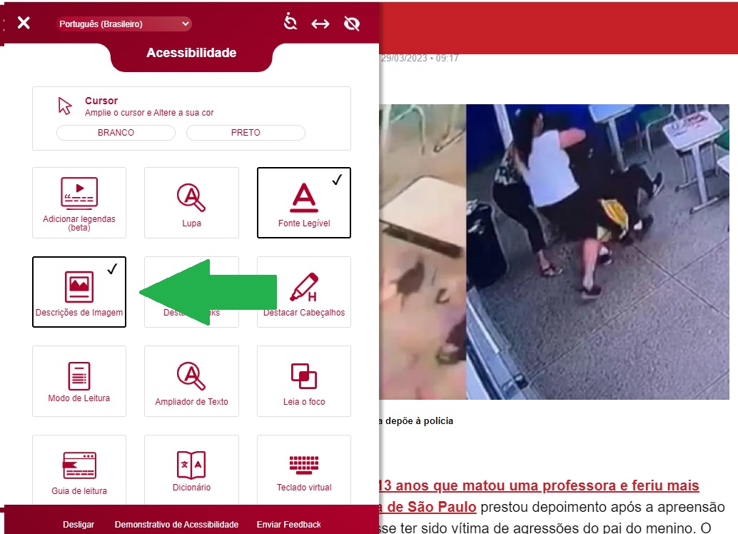 Descrição a imagem