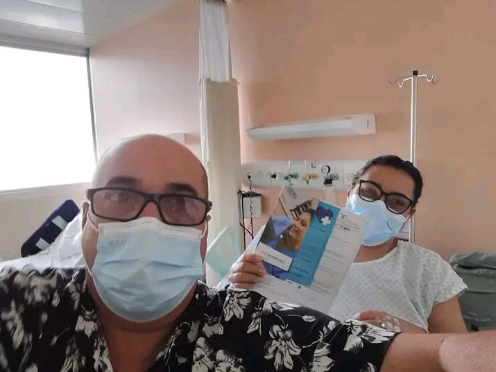 Ana Paula conta que o apoio do marido e demais familiares foi essencial no tratamento