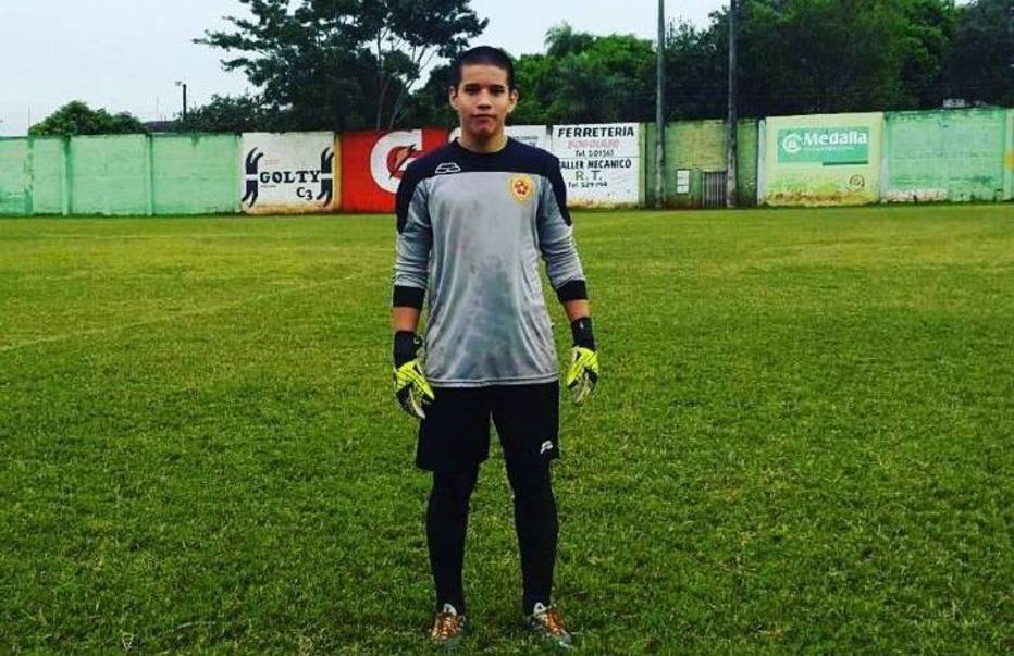 O jovem Bruno Isaias Cañete morreu após levar uma bolada (Foto