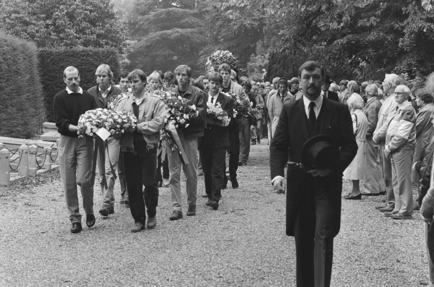 Funeral de Erik Jongbloed (Foto: Reprodução)
