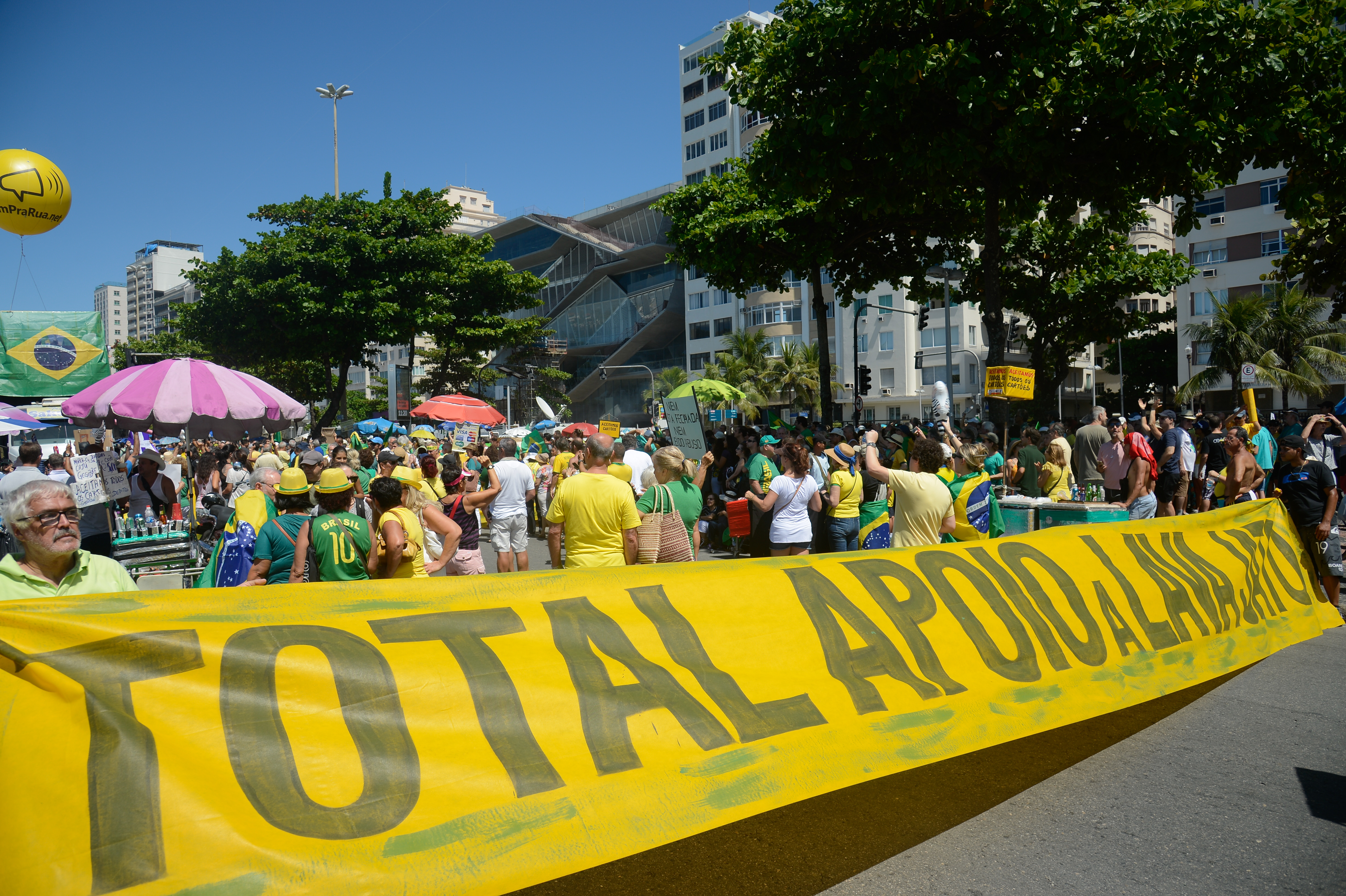 A Lava Jato tinha grande apoio popular (Foto: Agência Brasil)