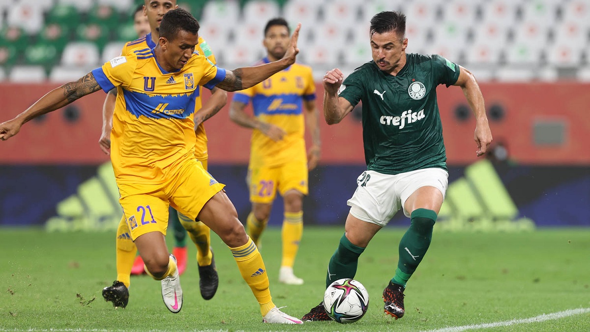 Em 2020, o Palmeiras perdeu para o Tigres, do México (Foto: Divulgação/SE Palmeiras)