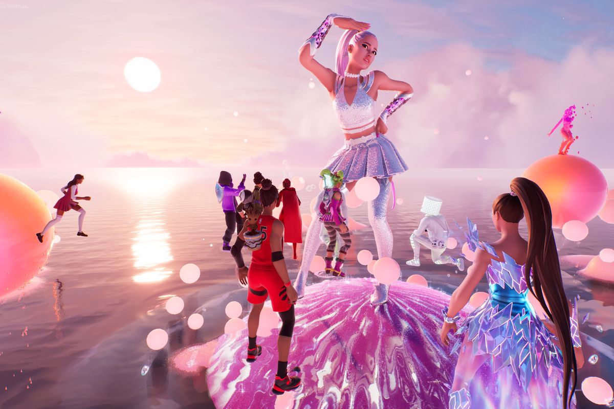 (Imagem: Ariana Grande / Fortnite / Divulgação)
