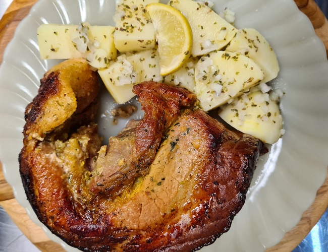 Porchetta com Batatas Cítricas | Receitas Swift