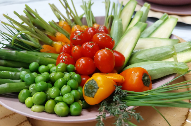 Panache de mini legumes | Band Receitas
