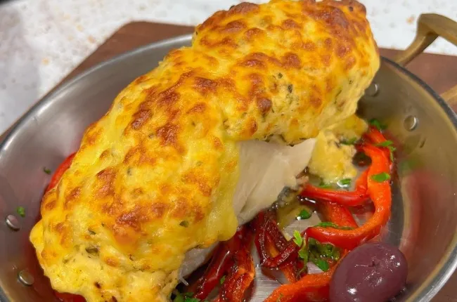 Bacalhau em posta gratinado no forno | Band Receitas