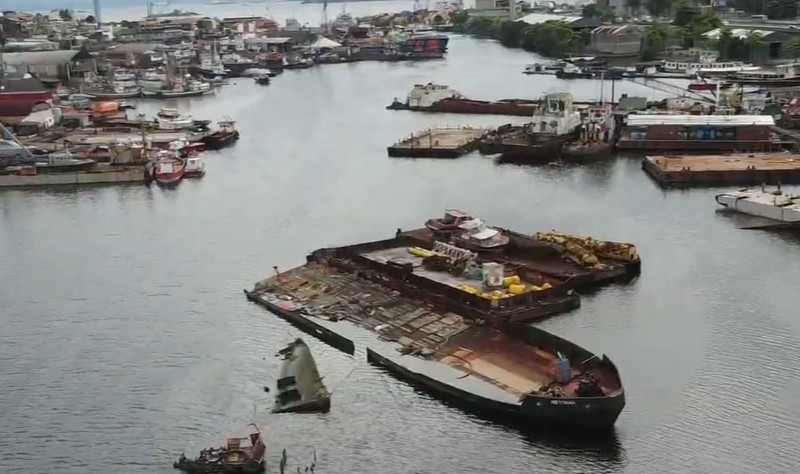 Especialistas defendem criação de força tarefa para retirar navios abandonados