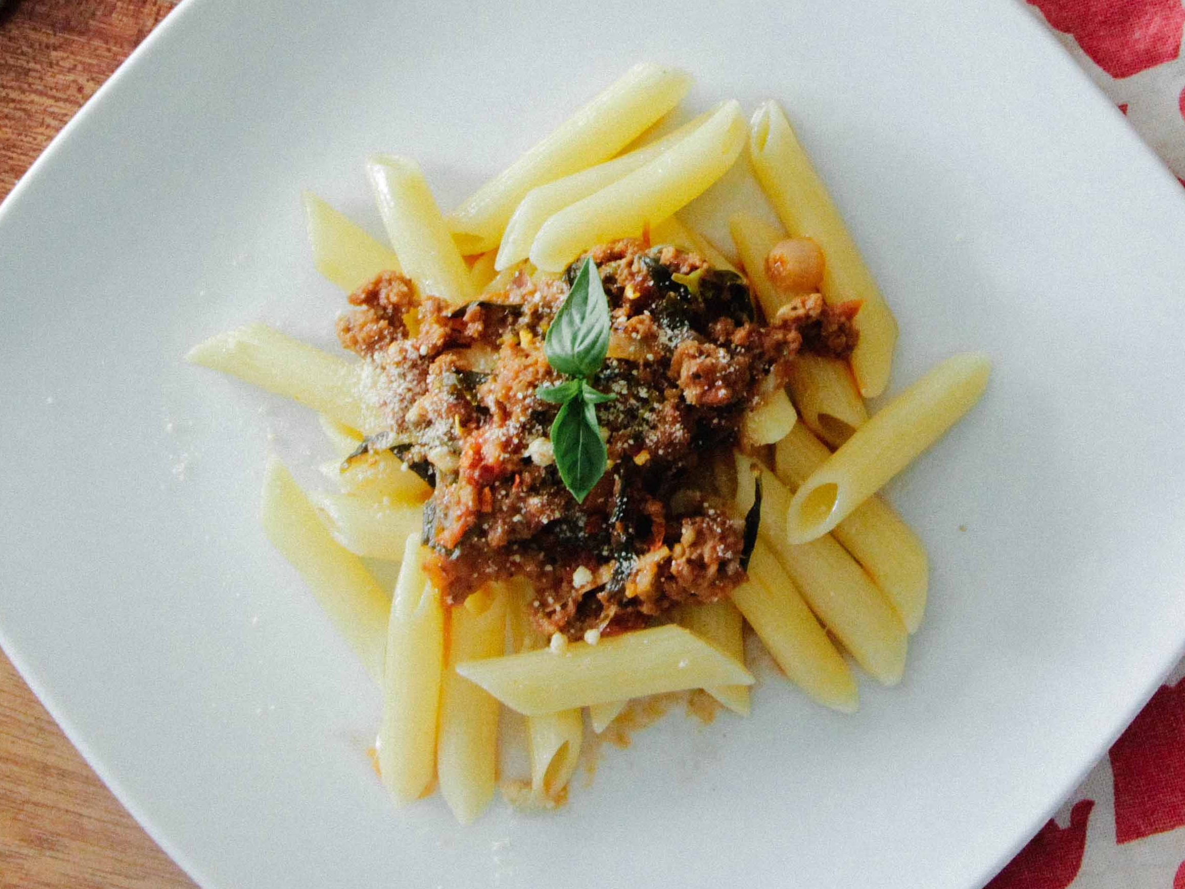 Penne à bolonhesa do Jacquin | Band Receitas