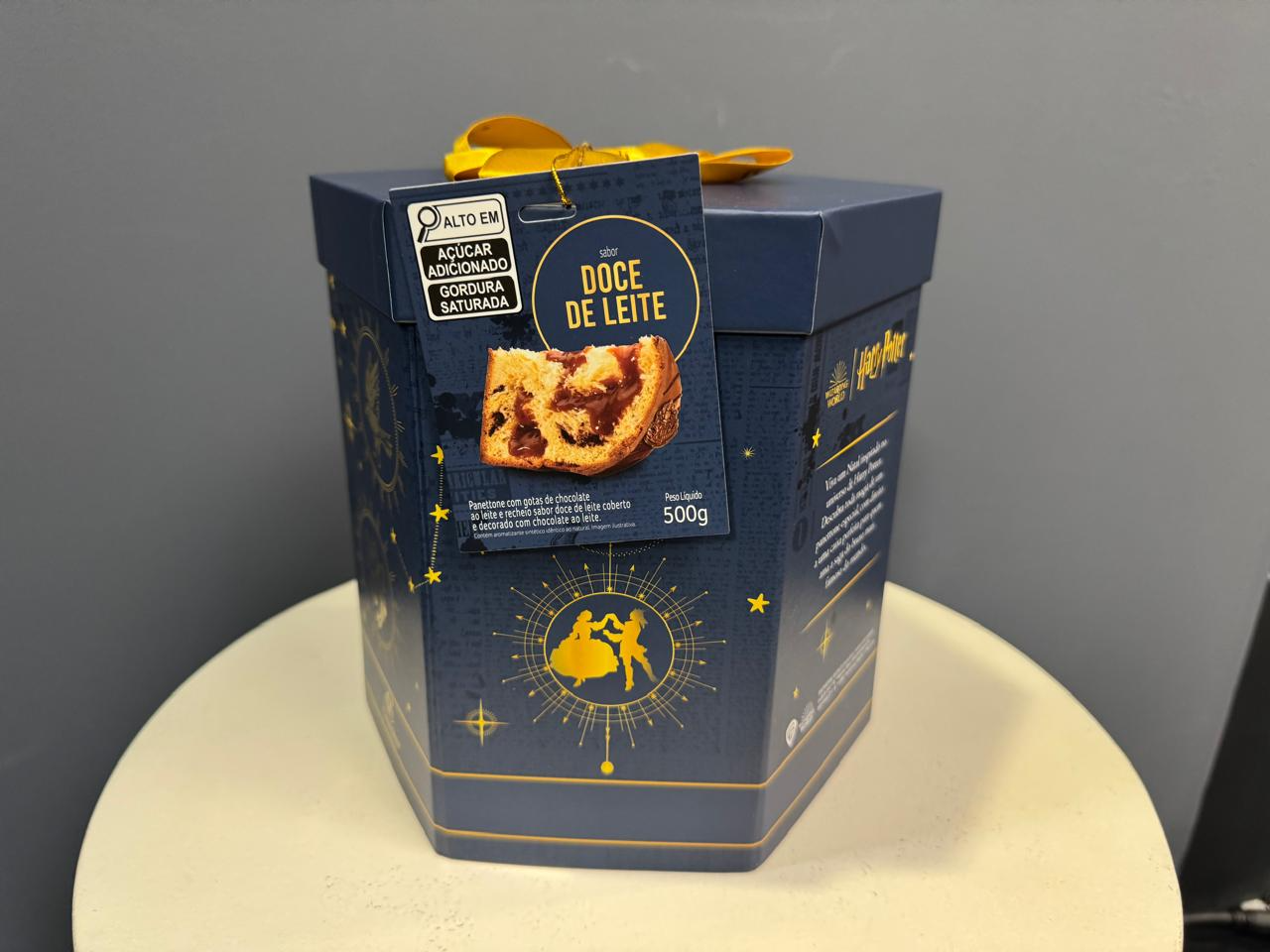 Panetone Harry Potter, da Cacau Show, conquista a 3ª posição na categoria Doce de Leite