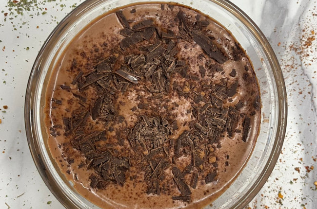 Mousse de cacau | Band Receitas