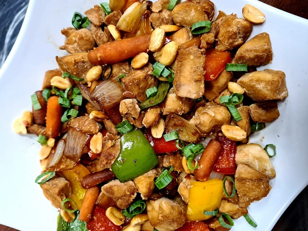 Frango Xadrez | Receita Swift