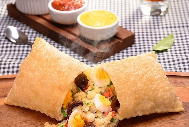 Pastel de bacalhau | Band Receitas