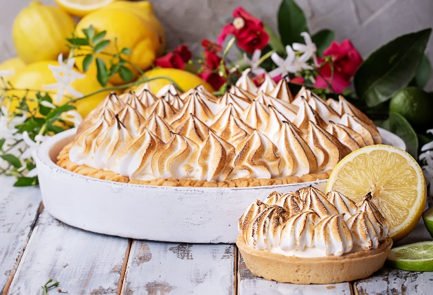 Torta de limão com bolacha maisena | Band Receitas