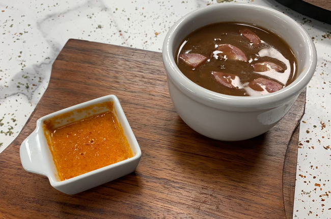 Sopa de feijão com macarrão do Edu Guedes | Band Receitas