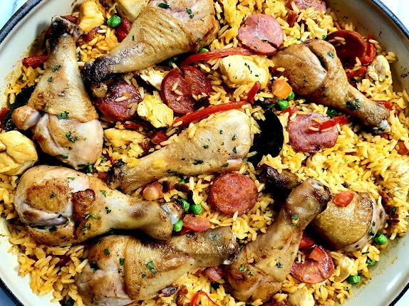 Galinhada com coxa | Band Receitas