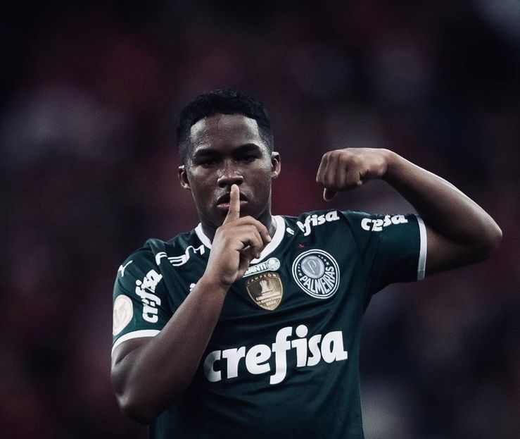 Palmeiras acerta venda do atacante Endrick para o Real Madrid