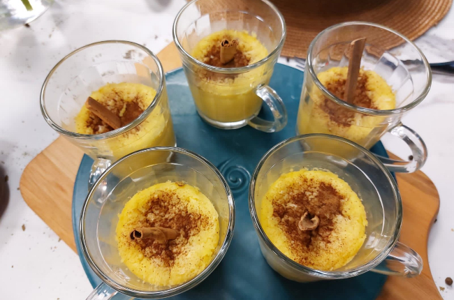 Pamonha de caneca no micro-ondas | Band Receitas