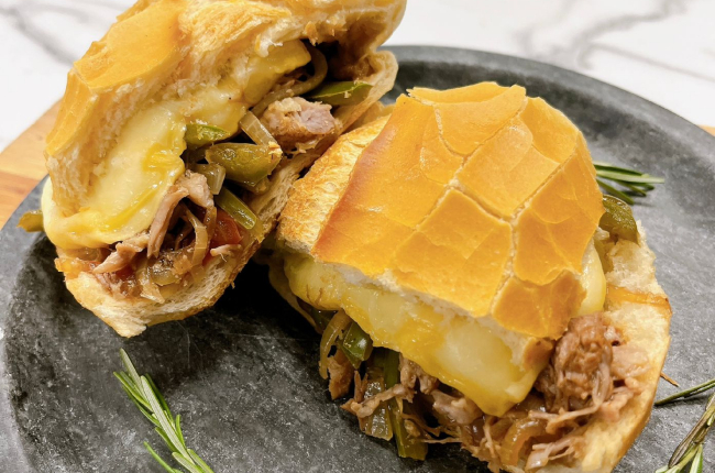Sanduíche de pernil