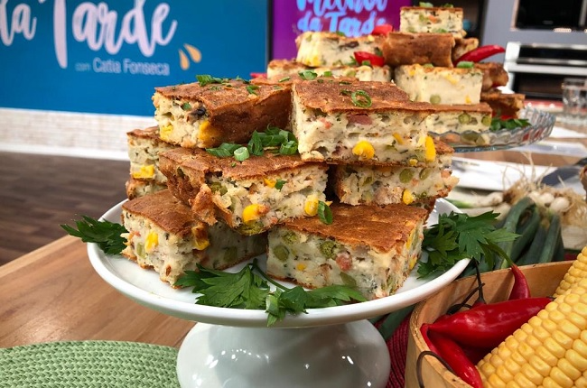Torta de sardinha | Band Receitas
