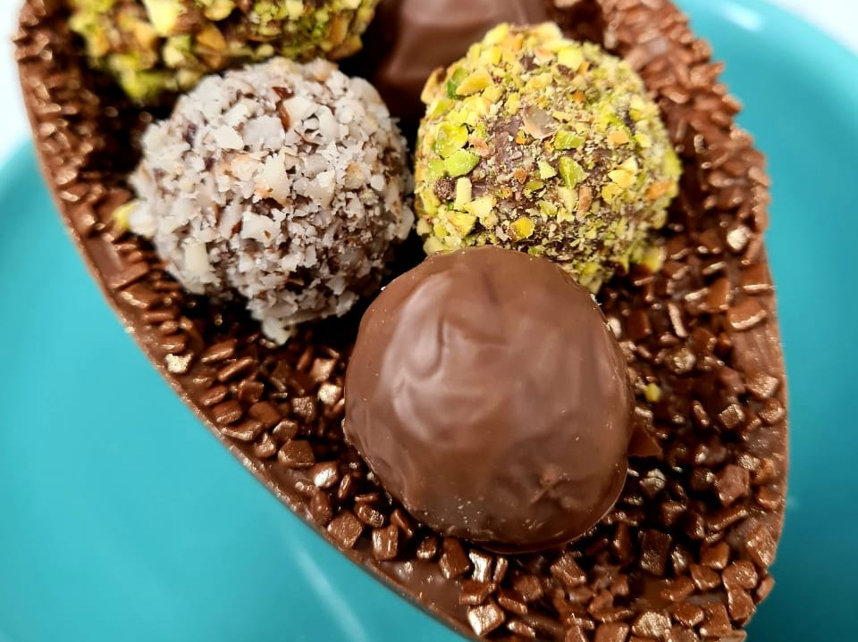 Ovo trufado ao leite com trufas | Band Receitas