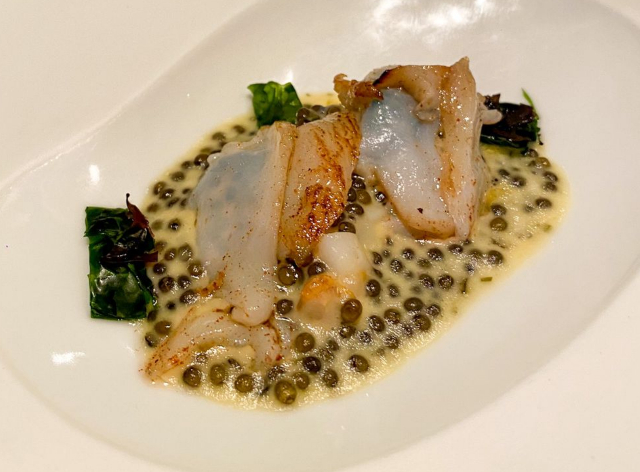 Prato "diferentão" de restaurante estrelado conquista Edu (Foto: Divulgação/Eduardo Prado)