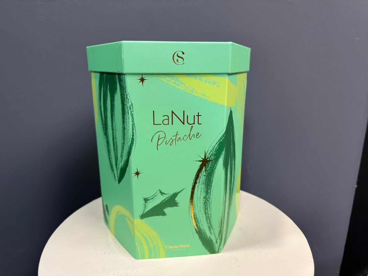 Panetone premium fondue, da Cacau Show, é eleito o 2º melhor na categoria Pistache