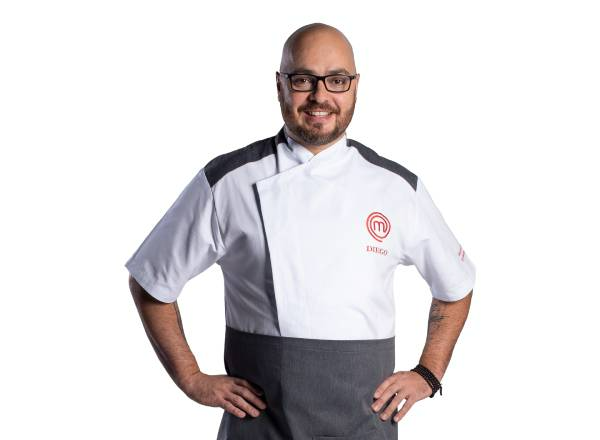 Fã de cozinha lusófona, Diego trabalhou na Europa e sonha com projeto social