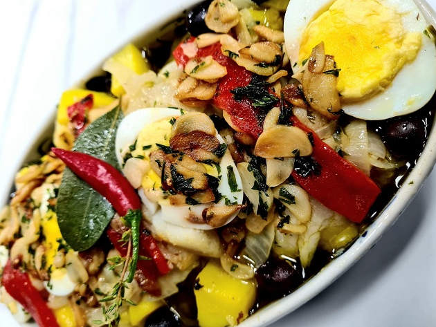 Bacalhau à Gomes de Sá, receita excelente para a Páscoa Reprodução/Band