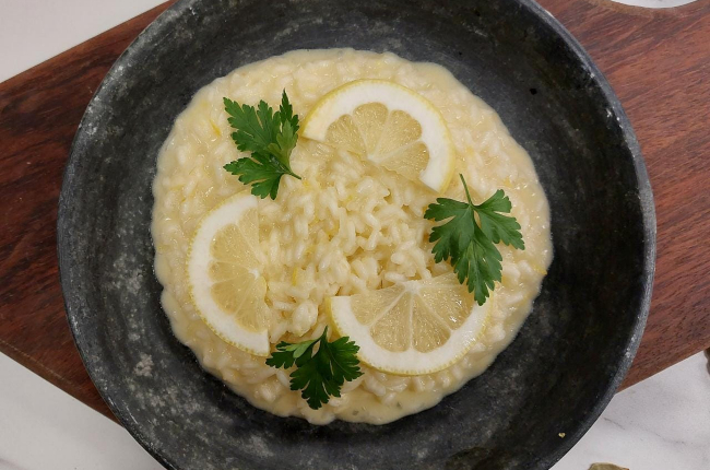 Risoto de limão-siciliano | Band Receitas