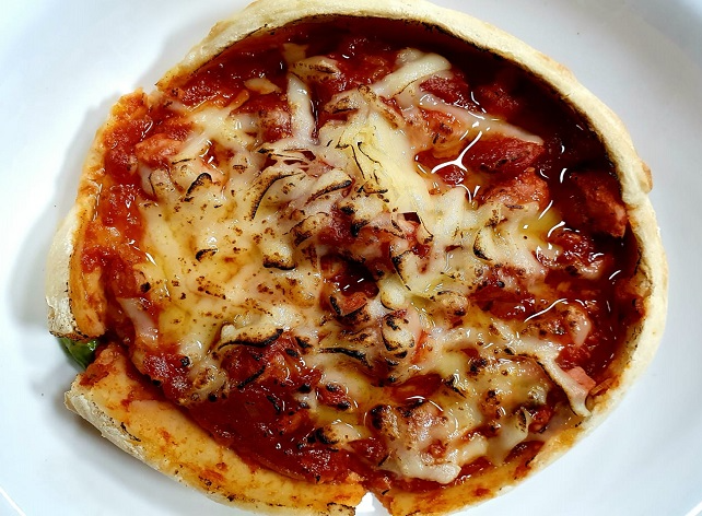 Pizza de muçarela no pote | Band Receitas