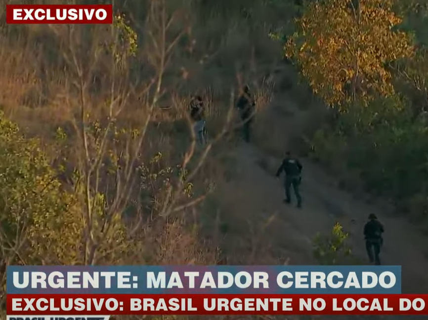 Serial killer do DF troca tiros com policiais durante cerco em Goiás