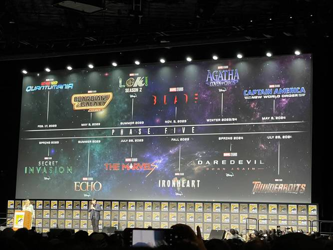 Marvel anuncia produções das Fases 5 e 6, trailer de Pantera Negra 2 e mais