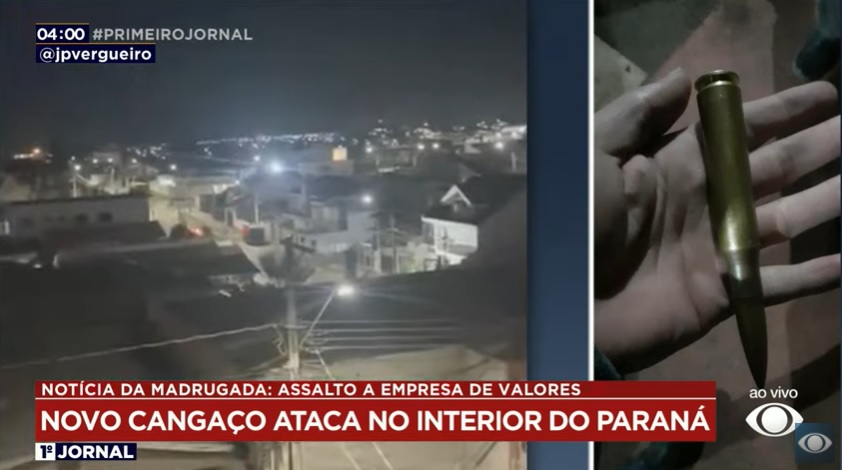 Quadrilha do "novo cangaço" ataca empresa e causa pânico em Guarapuava (PR)