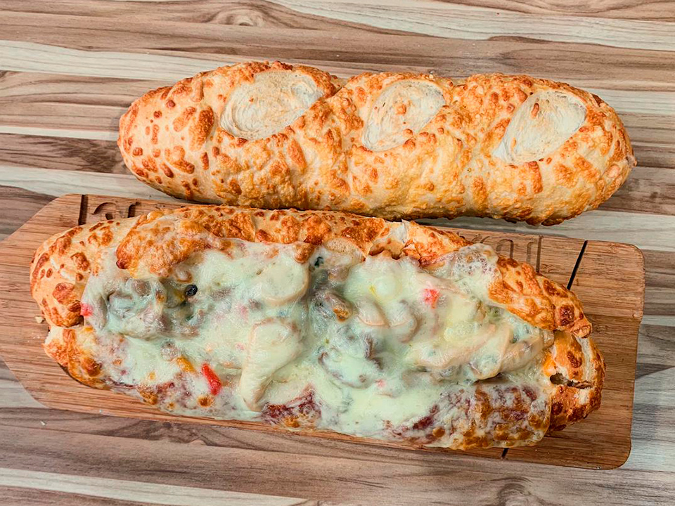 Sanduíche de fraldinha com queijo | Band Receitas