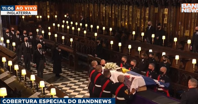 Cerimônia de despedida foi planejada há 20 anos pelo próprio príncipe Philip