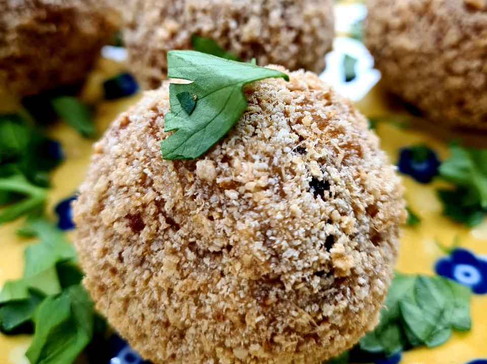 Arancini com muçarela | Band Receitas
