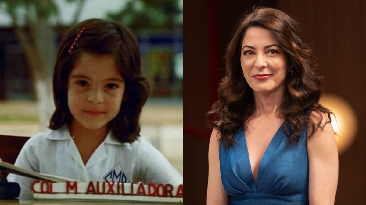 Ana Paula Padrão continua com a mesma carinha, não é mesmo?