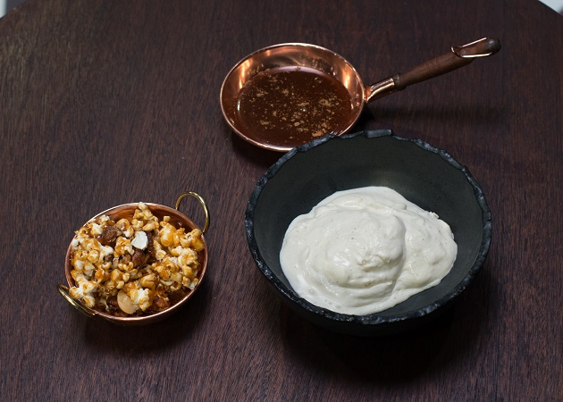 Sorvete de pipoca com caramelo e pipoca doce | Band Receitas