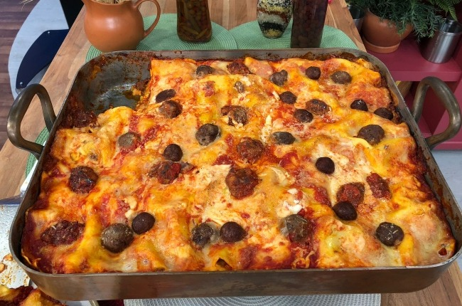 Lasanha de polpetas | Band Receitas