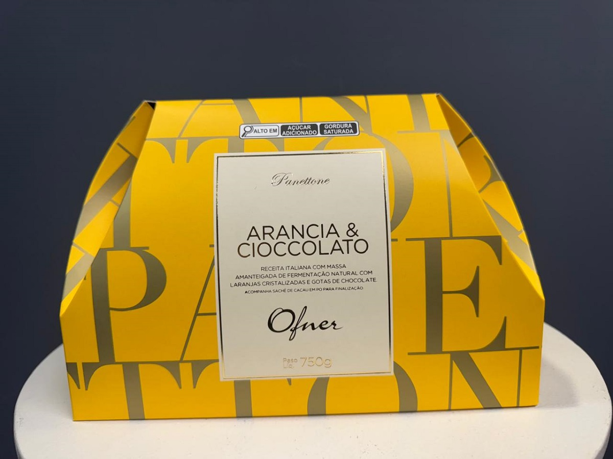 Panetone Arancia & Cioccolato, da Ofner, conquista o 2º lugar na categoria Sabores Variados