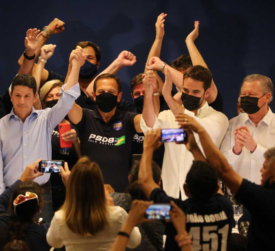 João Doria vence as prévias e será o candidato do PSDB à presidência