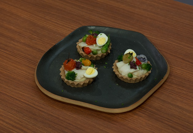 Tartelete de bacalhau confitado | Band Receitas
