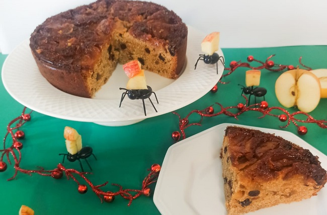 Bolo de maçã natalino | Band Receitas