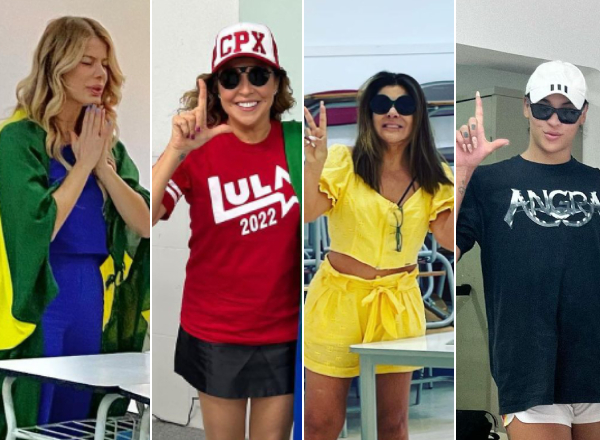 Lula ou Bolsonaro? Veja em quem os famosos votaram para presidente do Brasil
