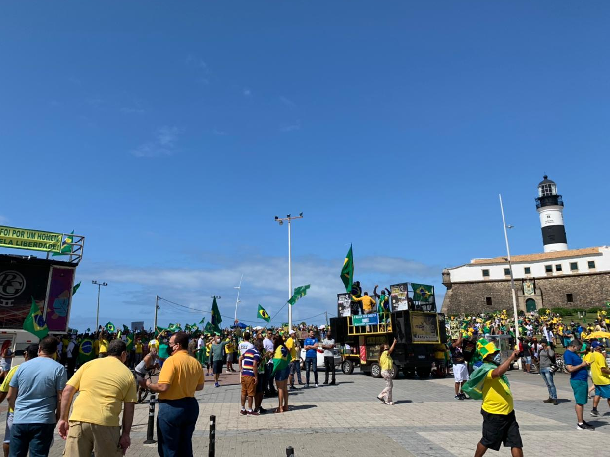 Salvador concentra atos de 7 de setembro no Farol da Barra e no Campo Grande