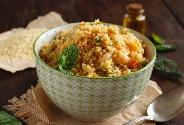 Cuscuz marroquino com legumes | Band Receitas