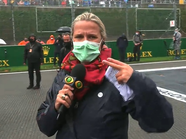 Mariana Becker diz que troca receitas com piloto da F1 e rende comentários no Twitter