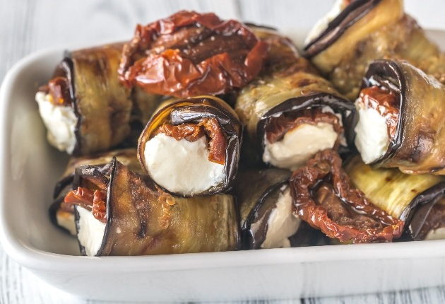 Mini Berinjela ao Forno | Band Receitas