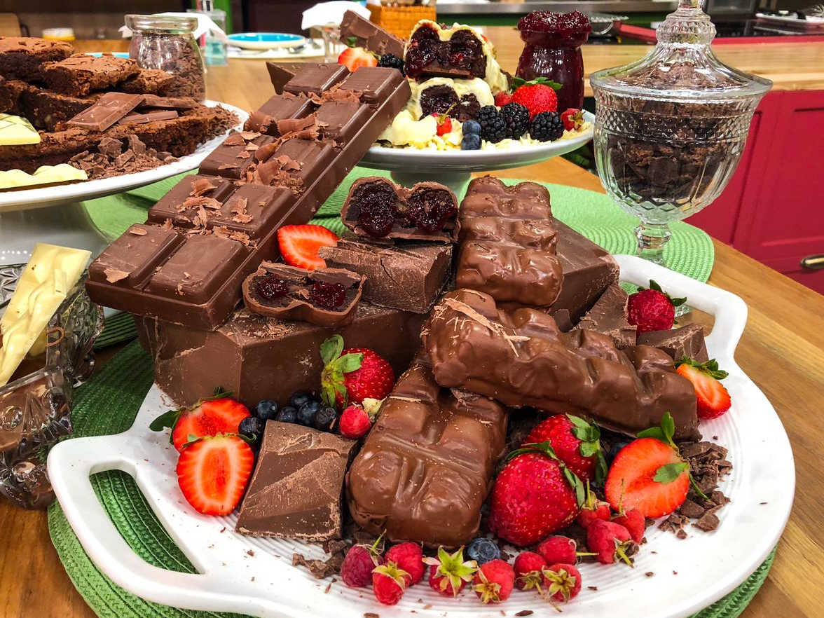 Barra de brownie | Band Receitas