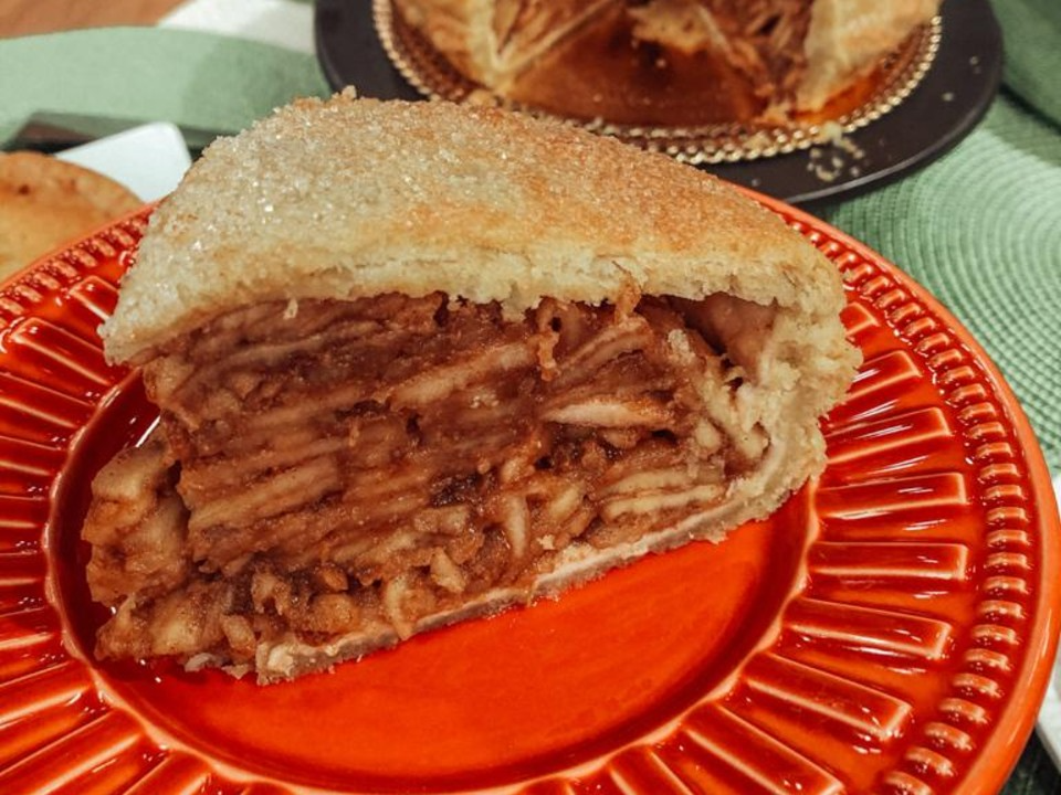 Torta de maçã fechada | Band Receitas